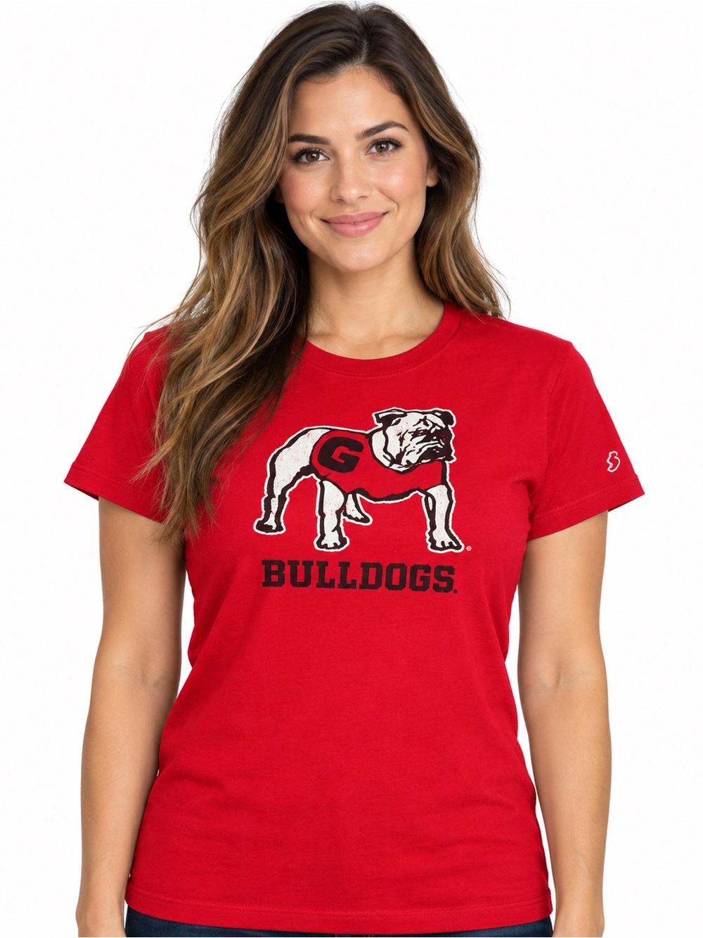 League 91 Georgia Bulldogs UGA Red Graphic Tee Eco Friendly NWT